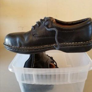 Born Oxford Womens Shoes Black 6.5